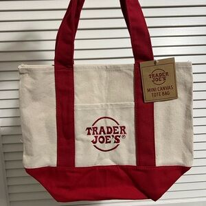 Trader Joe’s Mini Canvas Tote Bag
